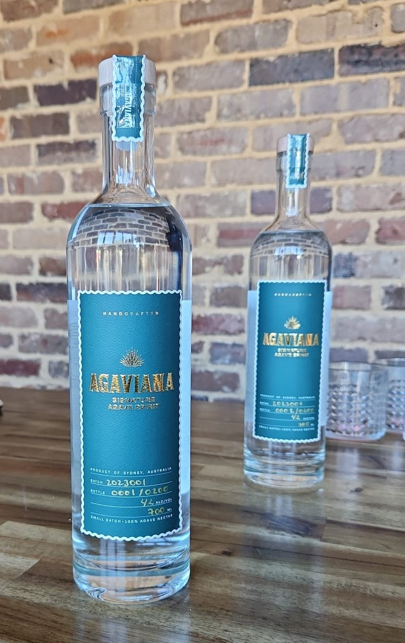 AGAVIANA. Australian Signature Agave Spirit (Oztal Blanco/Joven)