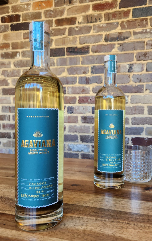 AGAVIANA. Australian Signature Agave Spirit (Oztal Reposado).